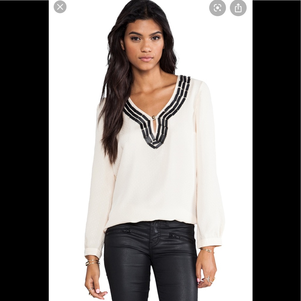 🎉HP🎉NWT Anthropologie (Tracy Reese) Boho Top - Picture 7 of 7